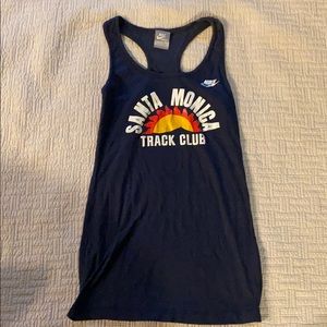 Nike Dark Blue Workout Tank Top